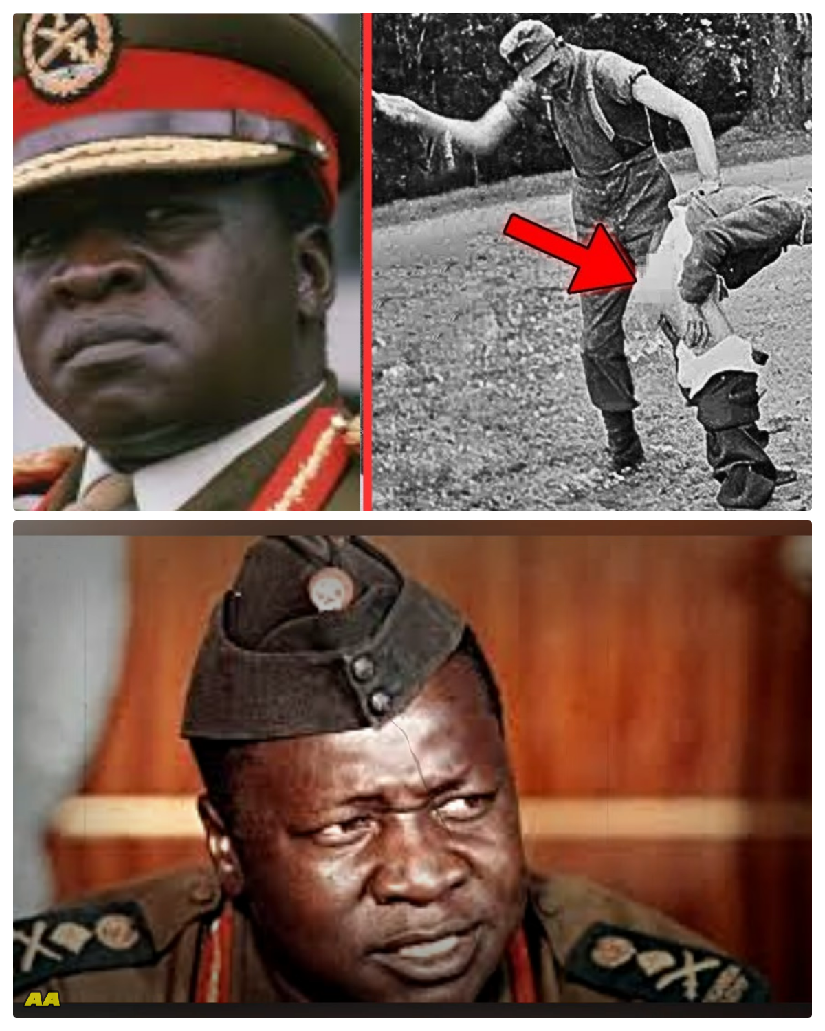 THE BRUTAL End Idi Ami *Warning REAL FOOTAGE