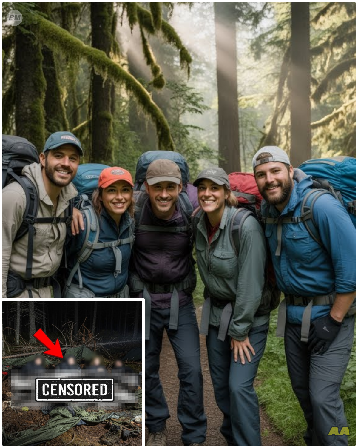 Hiking Group Vanished — LATER Found Buried Under Their Tents in Ketchikan Forests