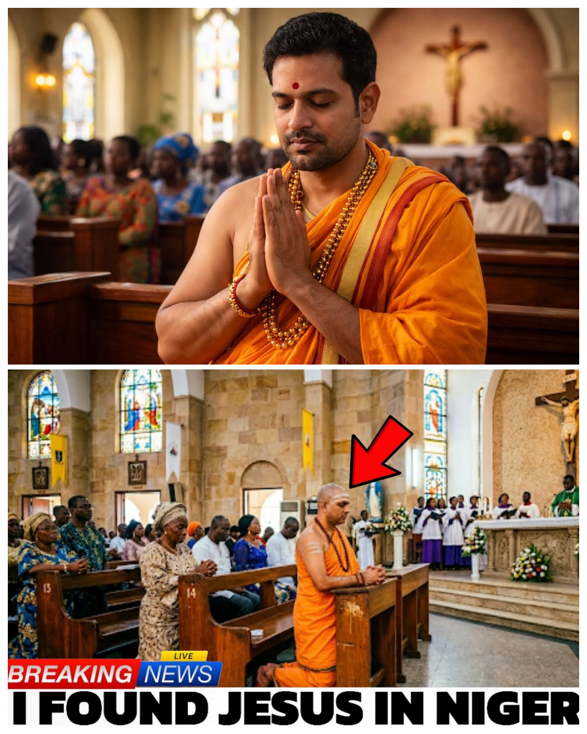 Indian Hindu Priest Miraculously Converts to Christianity in Nigeria