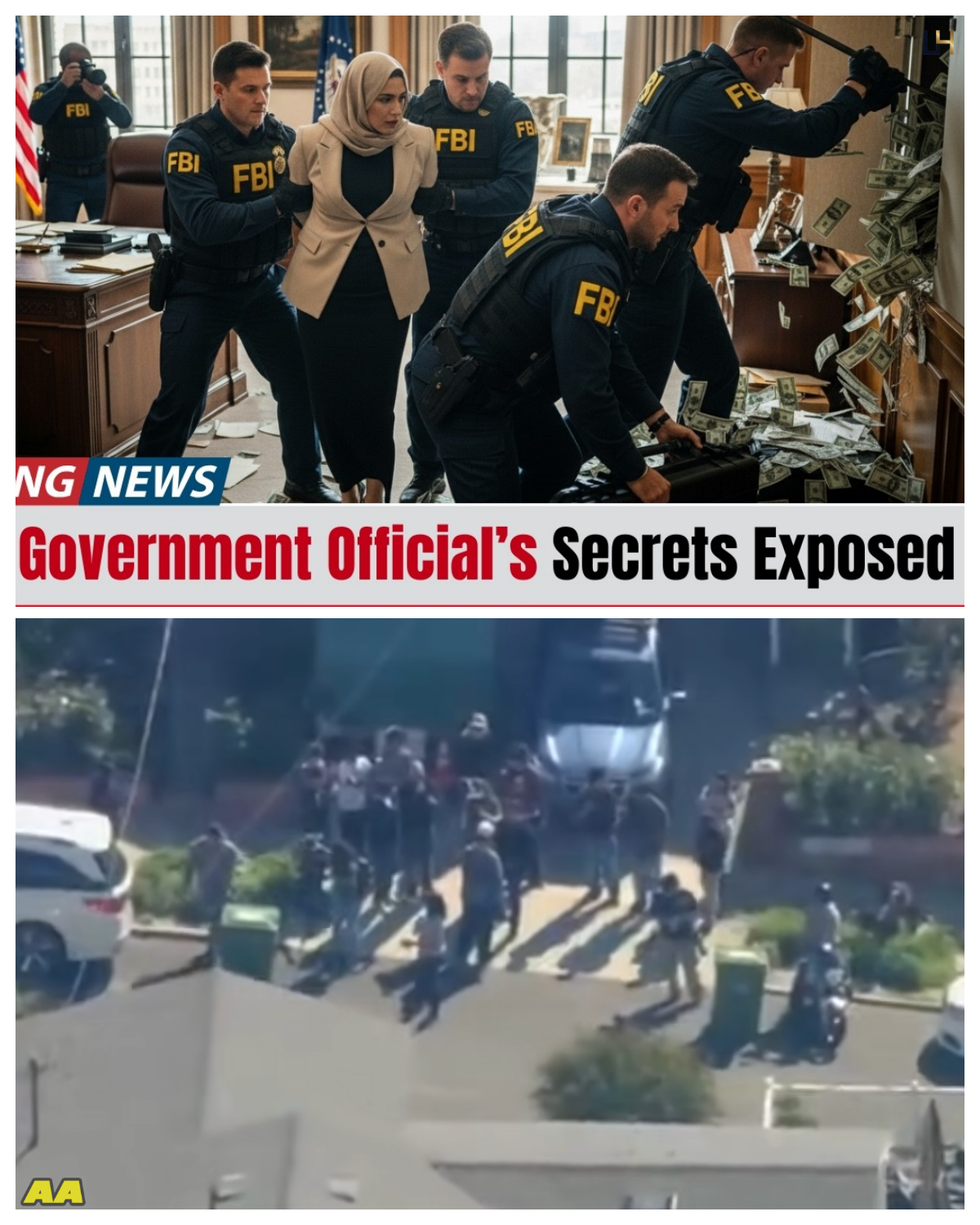 FBI & ICE Raid Interior Department Office — Somali Government Official Arrested, $297M Seized