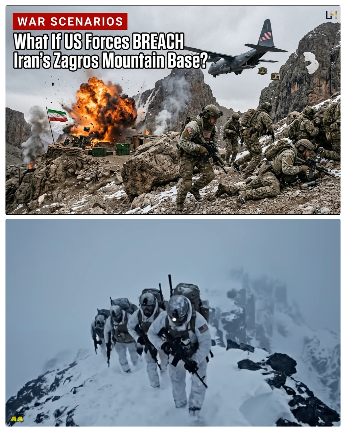 Iran vs US: MC-130J Blizzard Run Through Zagros – Mission Complete