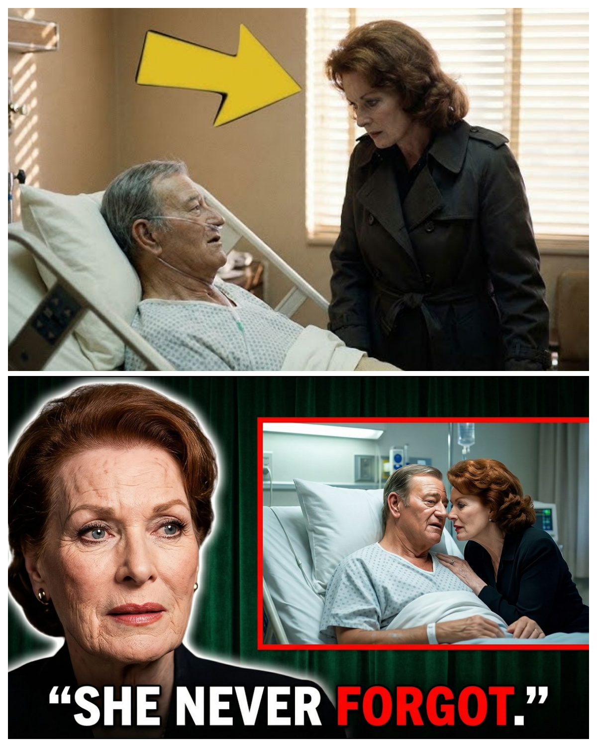 Maureen O’Hara’s Final Visit to John Wayne — What He Whispered Changed Everything