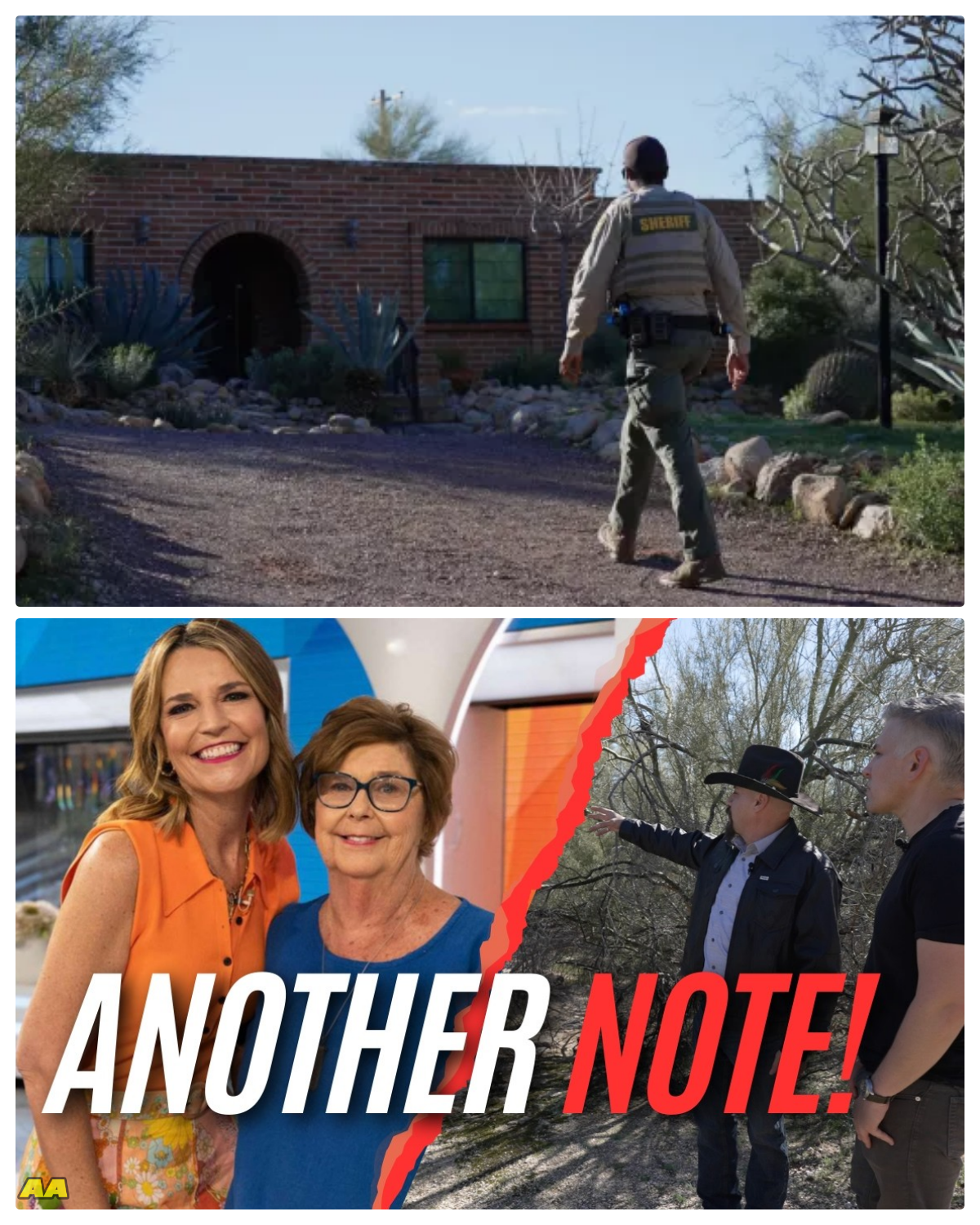 On the scene: Another note arrives in Nancy Guthrie investigation as police swarm the house again