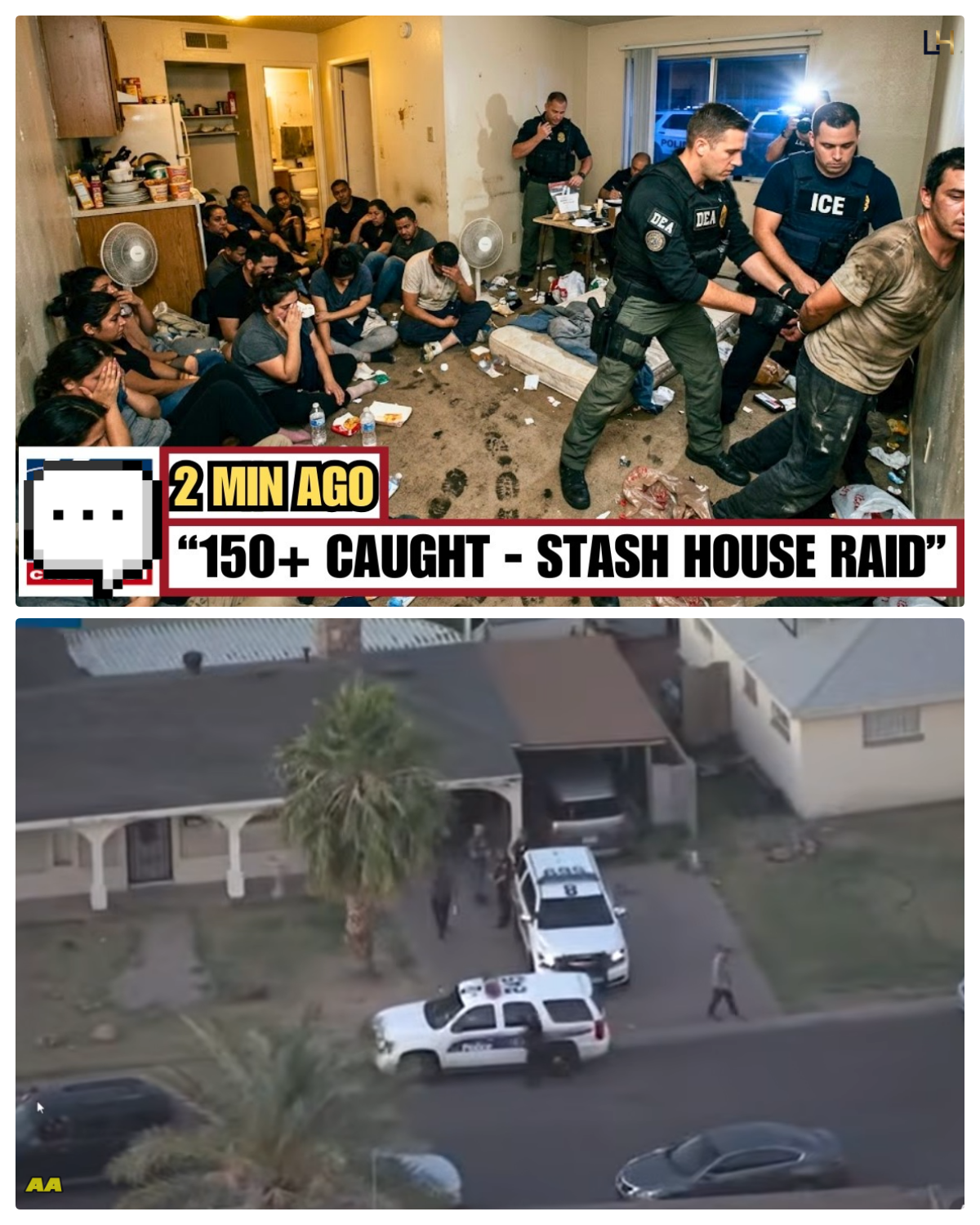 ICE & DEA Exp0sed CJNG Cartel Stash H0use in Ph0enix — 150+ Smuggled