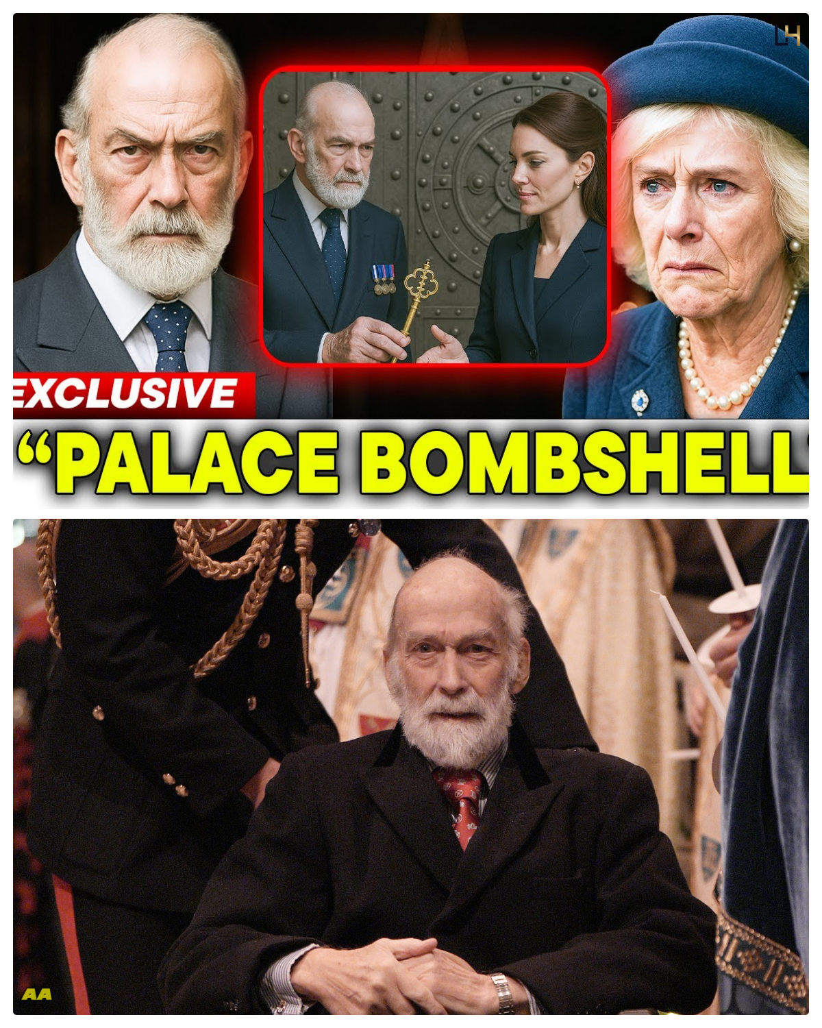 Prince Michael Grants Catherine Access to Royal Vault, Denies Camilla’s Request for Heirlooms