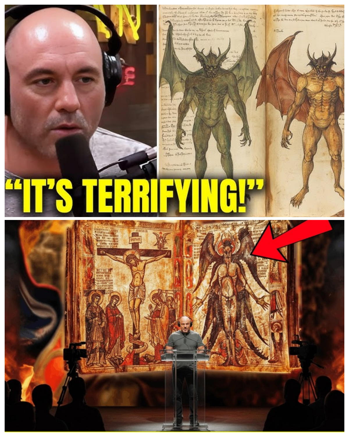 “The Devil’s Bible Is Real — And What’s Inside Is Terrifying!” : The Joe Rogan Experience