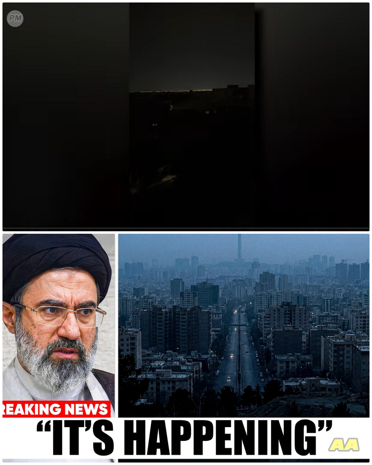 Blackout In Tehran as IRGC Loses Control. What began as a sudden blackout quickly spiraled into whispers of something far more dangerous, as speculation spreads that the grip of the Islamic Revolutionary Guard Corps may not be as unshakable as it once seemed👇