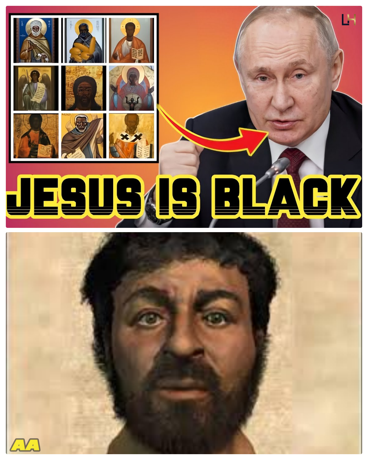 Russia Reveals Secret Ancient Paintings Of Black Biblical Jesus