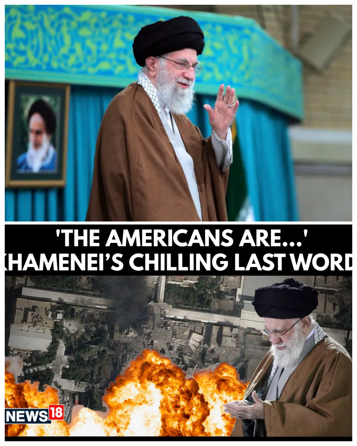 Iran-Israel War | Khamenei’s Final Speech: Chilling Words Before U.S-Israel Strikes | N18G