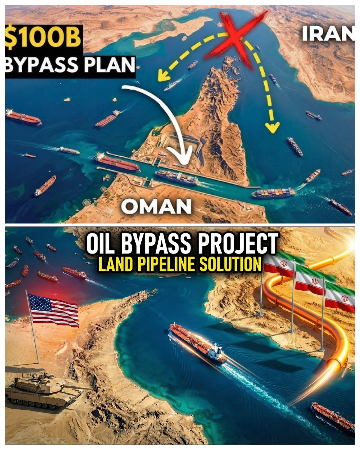 Iran’s $100B Oil Bypass | The Land Pipeline Replacing Hormuz