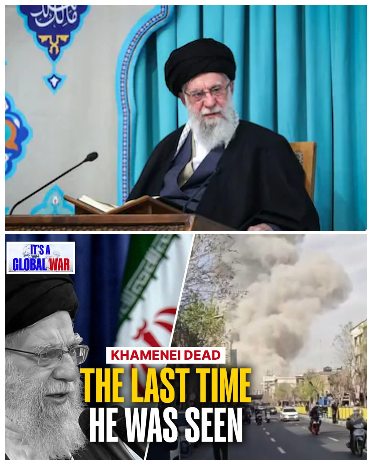 Iran’s Ayatollah Khamenei’s Last Speech On Cam Before US-Israel Assassinated Him