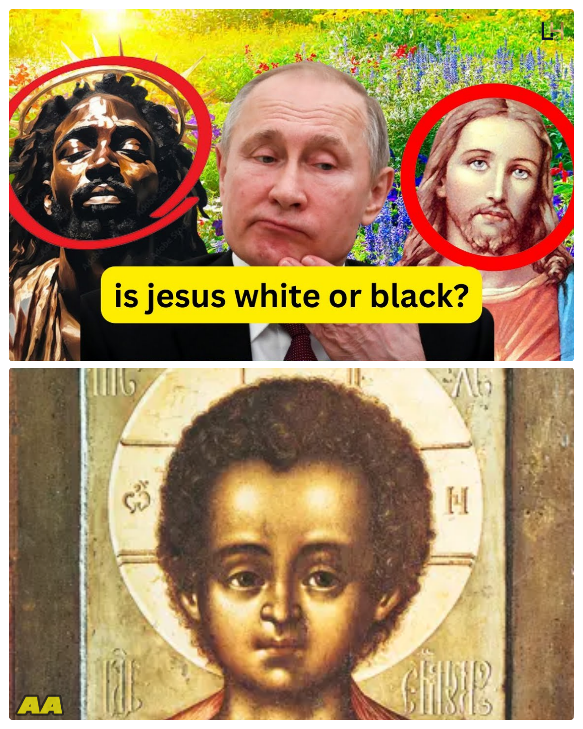 Russia now Worship black Jesus – Vladmir Putin Opens Oldest Vault that Shows Black Jesus
