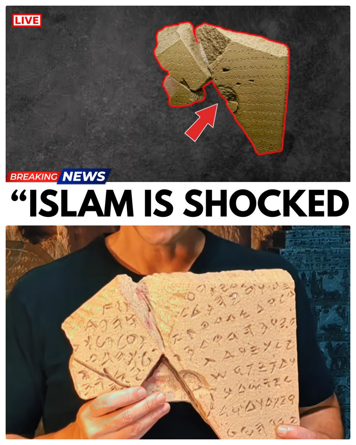 UNBELIEVABLE: This Ancient STONE DESTROYS Islam’s Claim About the Bible!