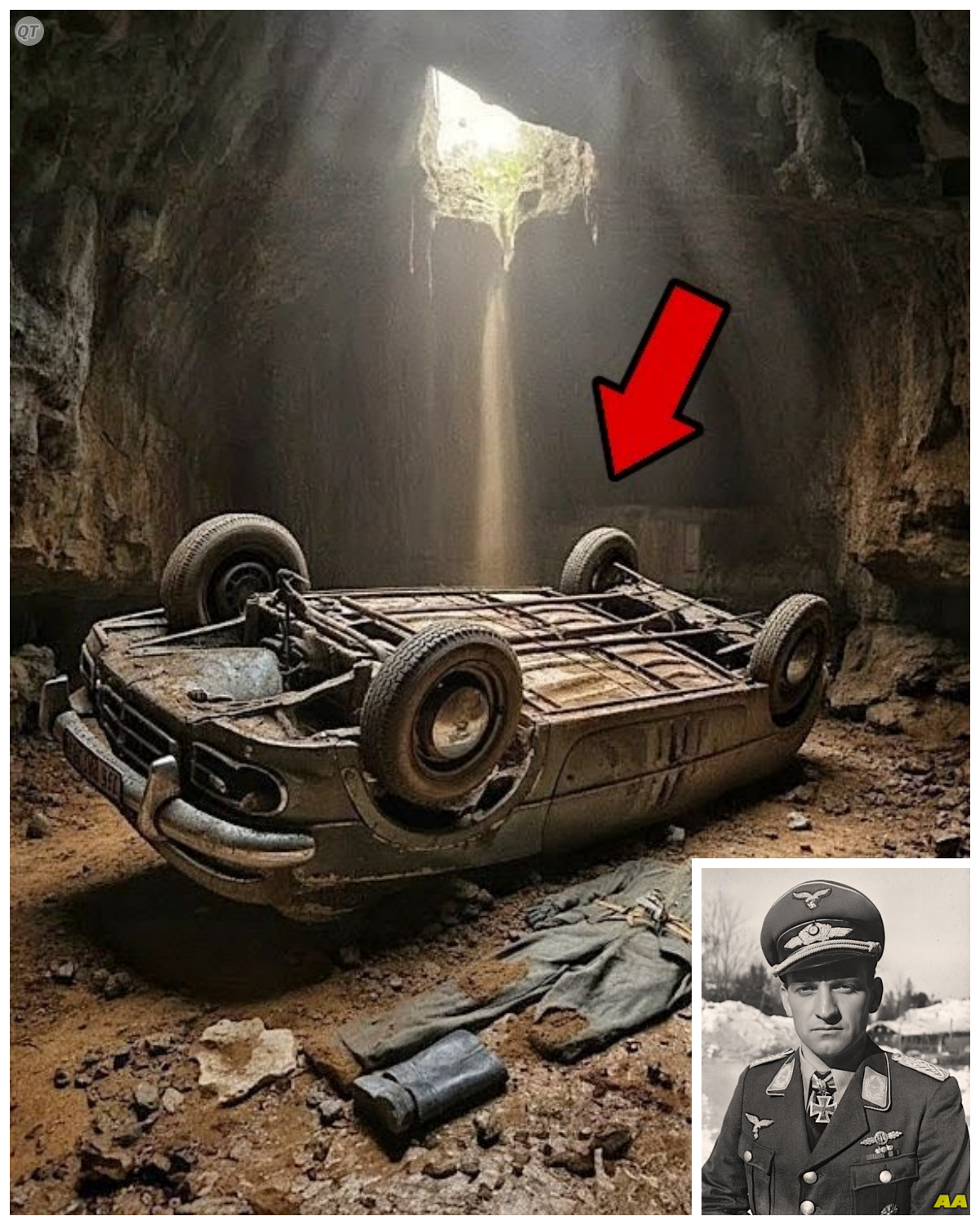German Colonel Fled Berlin in 1945 — 79 Years Later, His Car and Uniform Were Found in a Hidden Cave