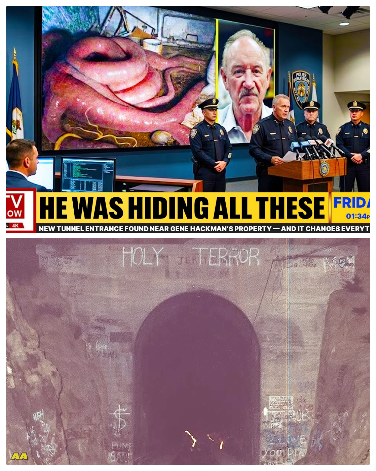 New Tunnel Entrance Found Near Gene Hackman’s Property — And It Changes Everything
