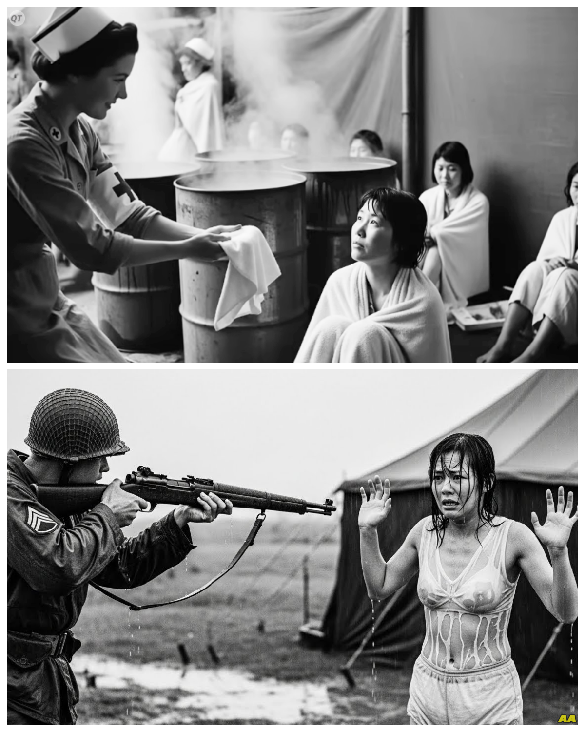 “Change Your Wet Clothes in Front of Me” — What Japanese Women POWs Had No Choice But to Do