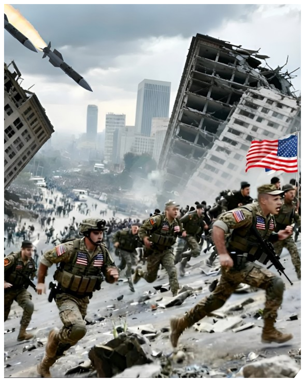 ONLY JUST! In a Terrifying Instant, 10,000 US Troops Perish Without a Trace!