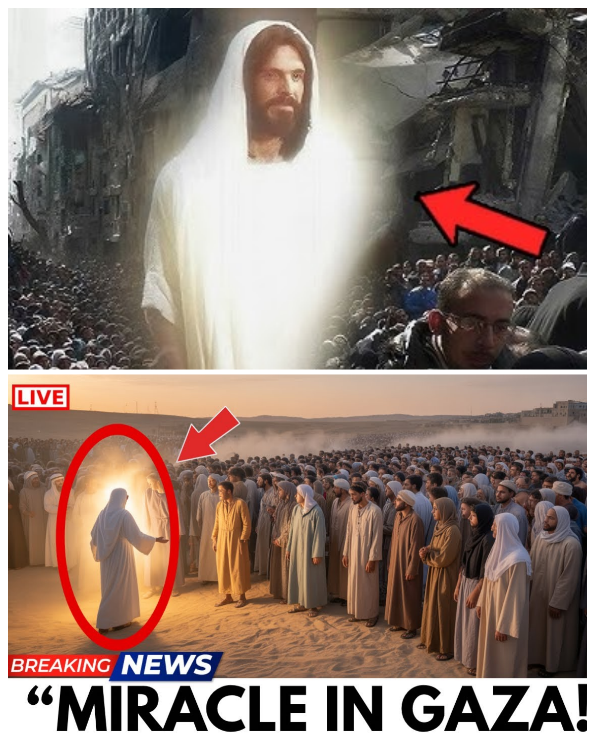 UNBELIEVABLE! Gaza is in SHOCK After Jesus Appears and Converts Thousands!