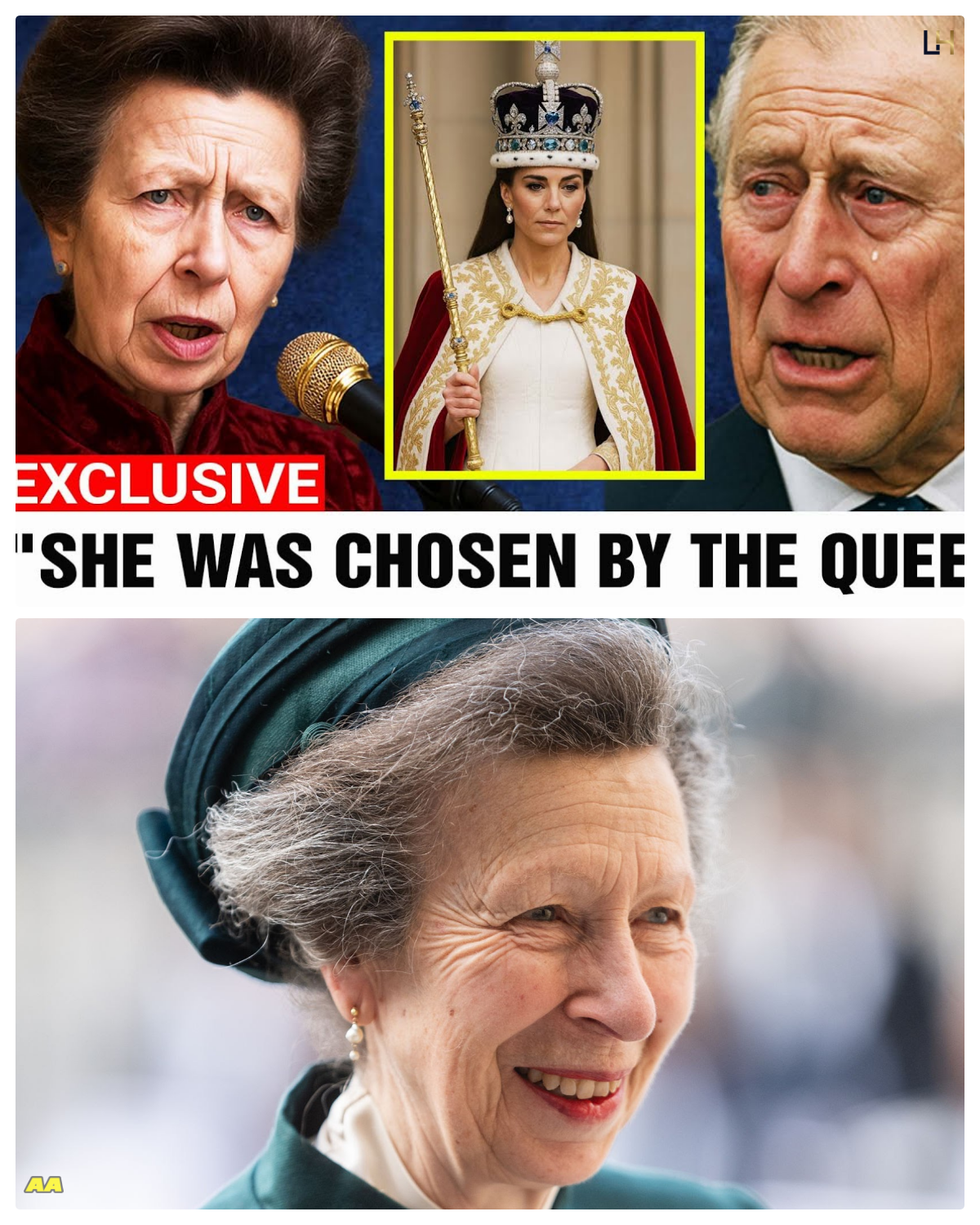 Princess Anne Finally Reveals Late Queens Secret Decree: Kate Middletons New Role Stuns King Charles