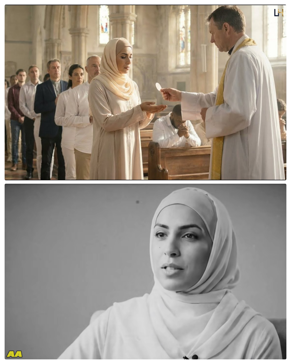 Muslim Woman Takes Holy Communion And What Happened At The Altar Will Shock You