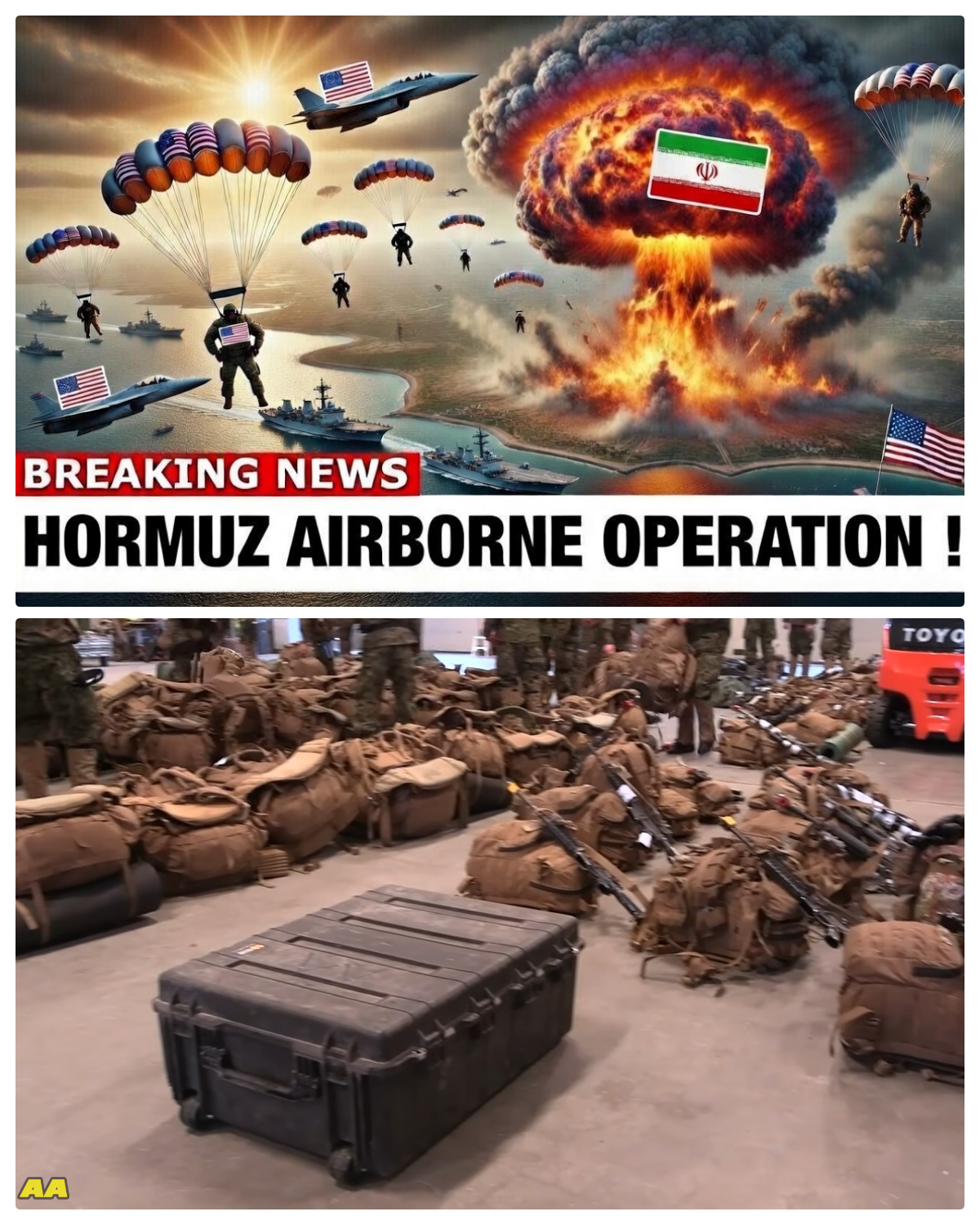 Breaking: 82nd Airborne Unit and Navy Marines Joint Operation at Hormuz | Strait Opened Again