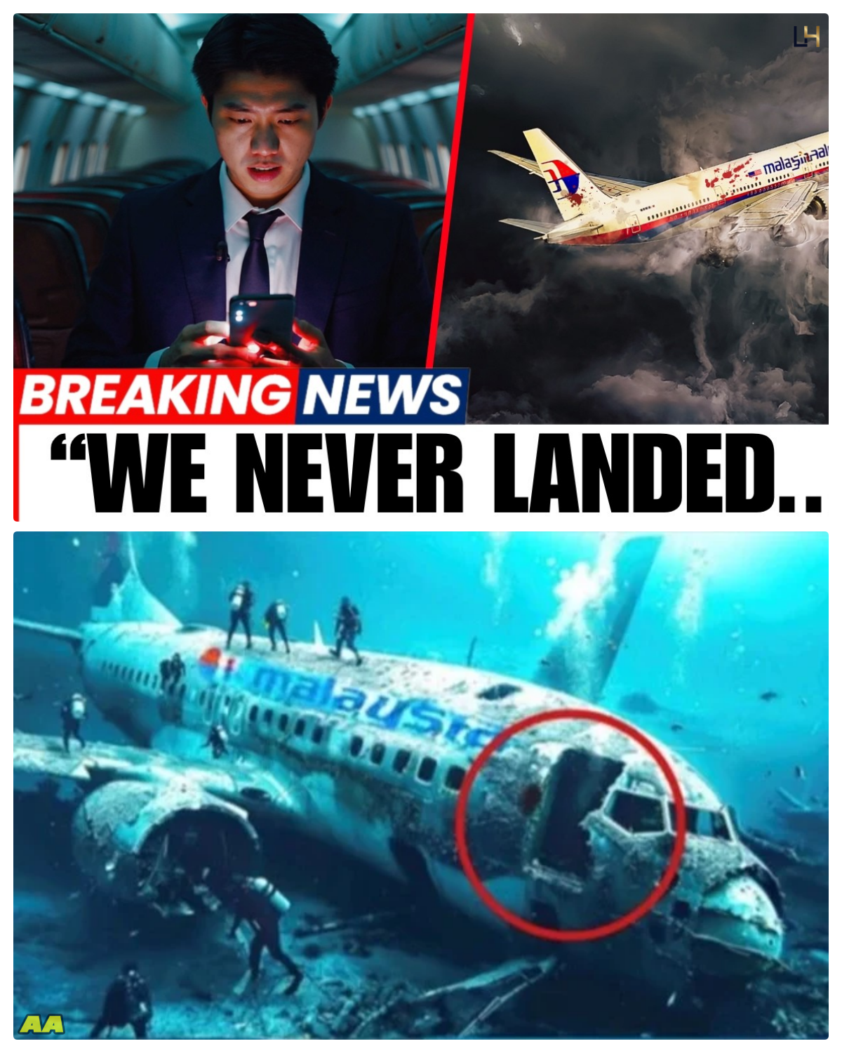 Flight MH370 Passenger Sent Chilling Text Message That Solves the Disappearance