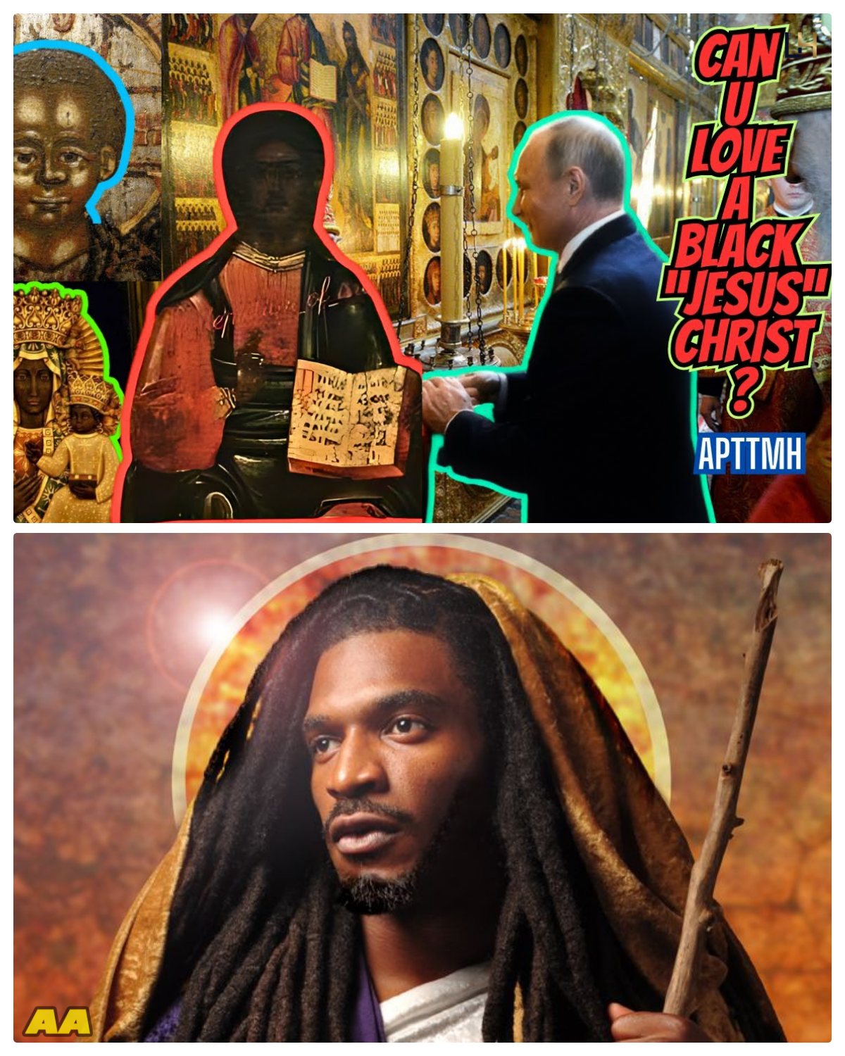 FULL DETAILED PUTIN SPEECH ON BLACK “JESUS”! WOULD YOU SERVE A BLACK GOD IN HEAVEN?