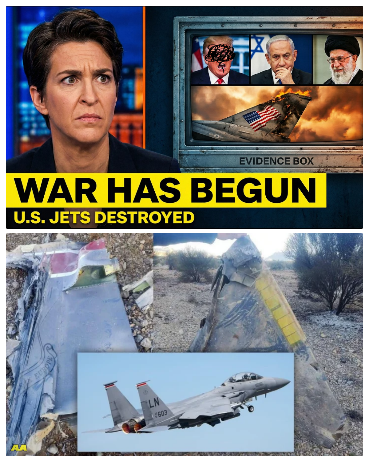 1 Min Ago: Iran Downs 2 U.S. Fighter Jets — Major Israel War Escalation | Rachel Maddow
