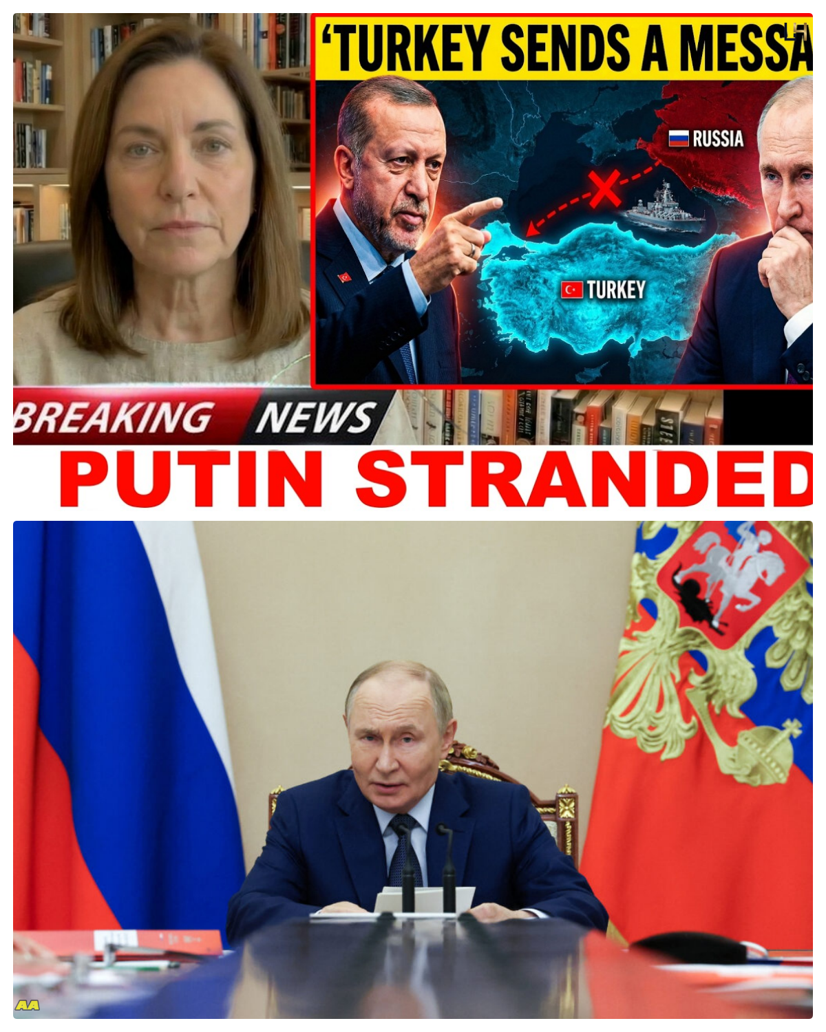 Turkey Just Built The Unthinkable… Russia’s Black Sea Fleet Is Now STRANDED