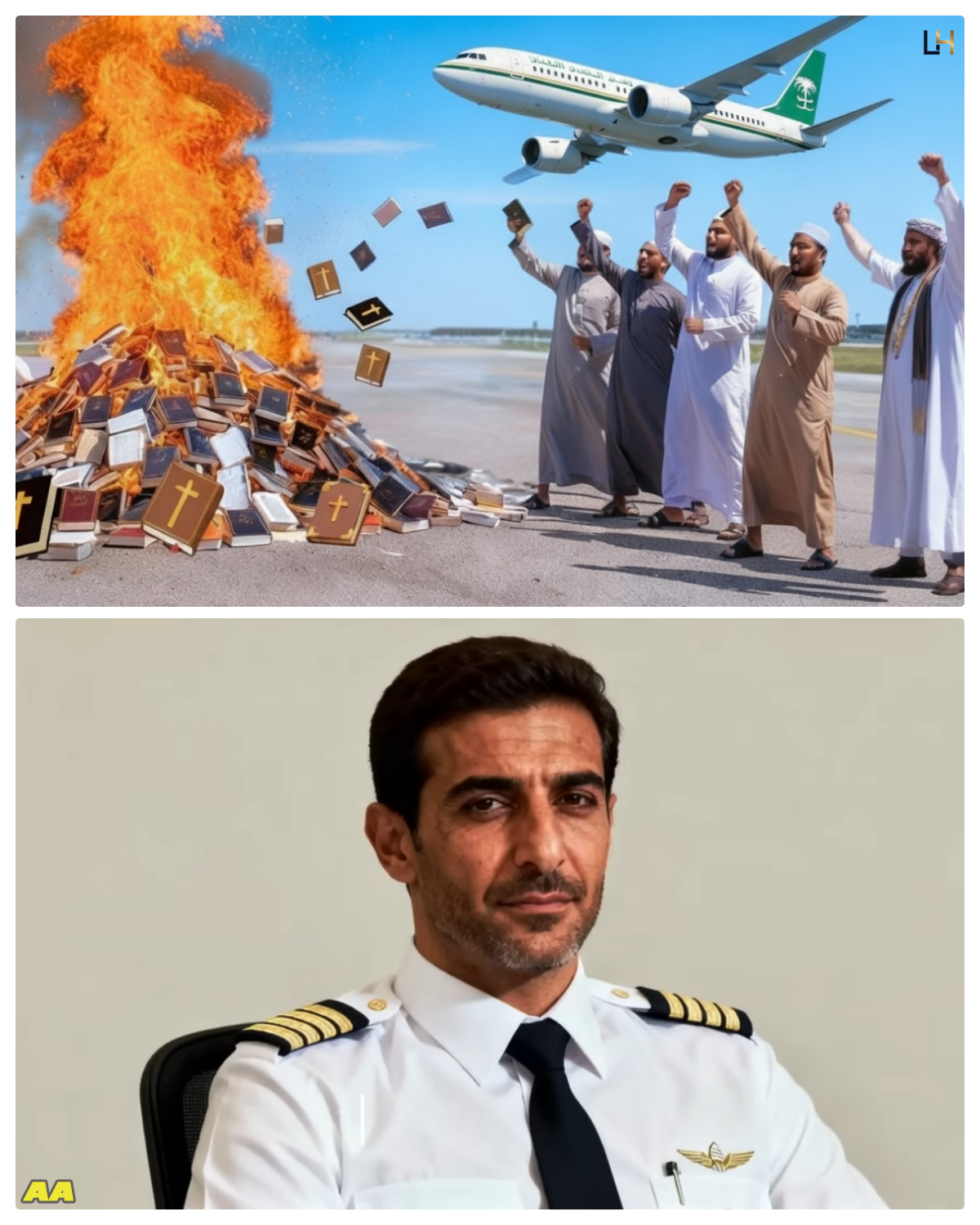 Muslim Pilots burn BIBLES at Atlanta Airport… but then JESUS CHANGED EVERYTHING | Christian Testim