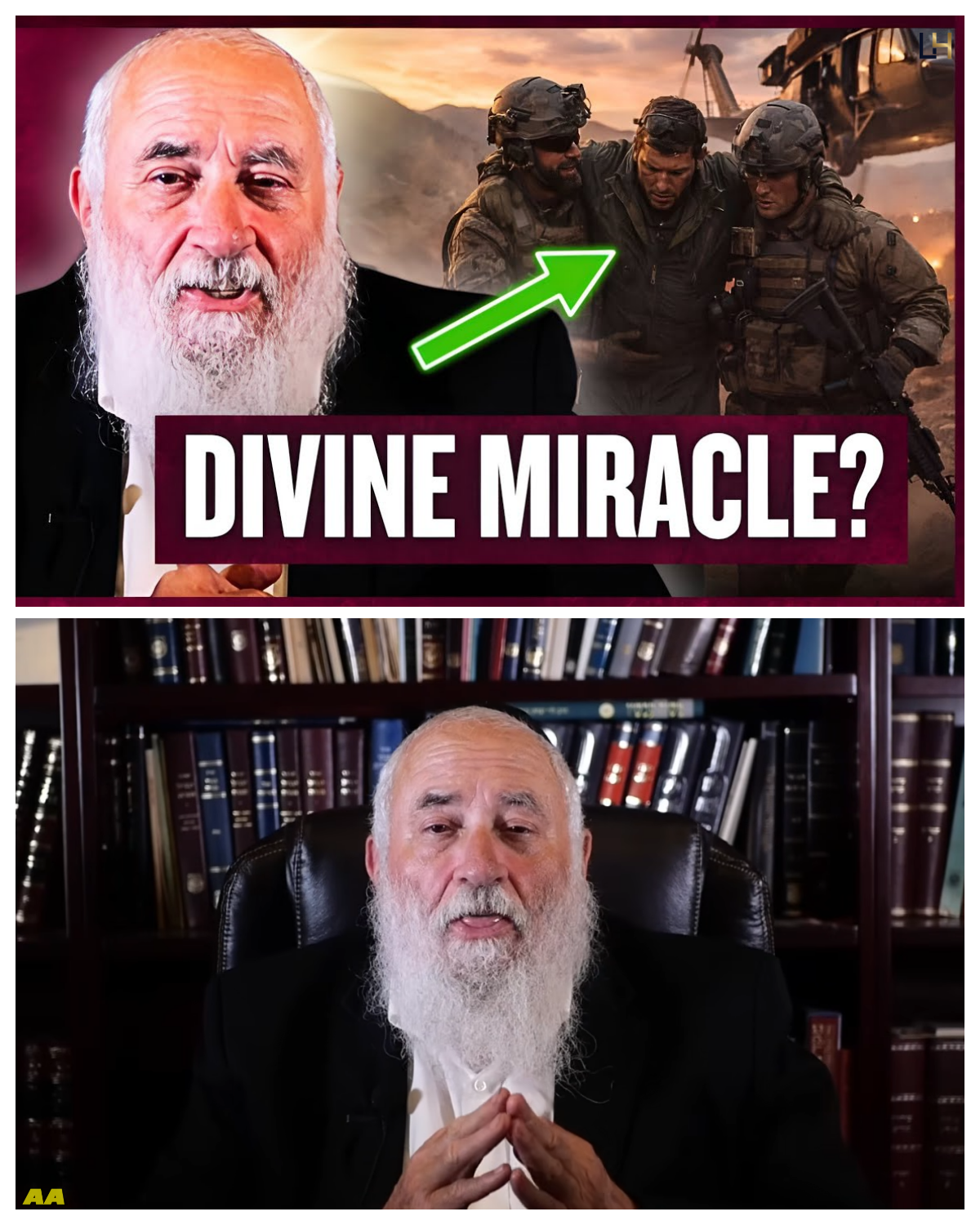 Rabbi Notices Something FABULOUS About American Pilot Rescued in Iran.<p>.<p>.<p>