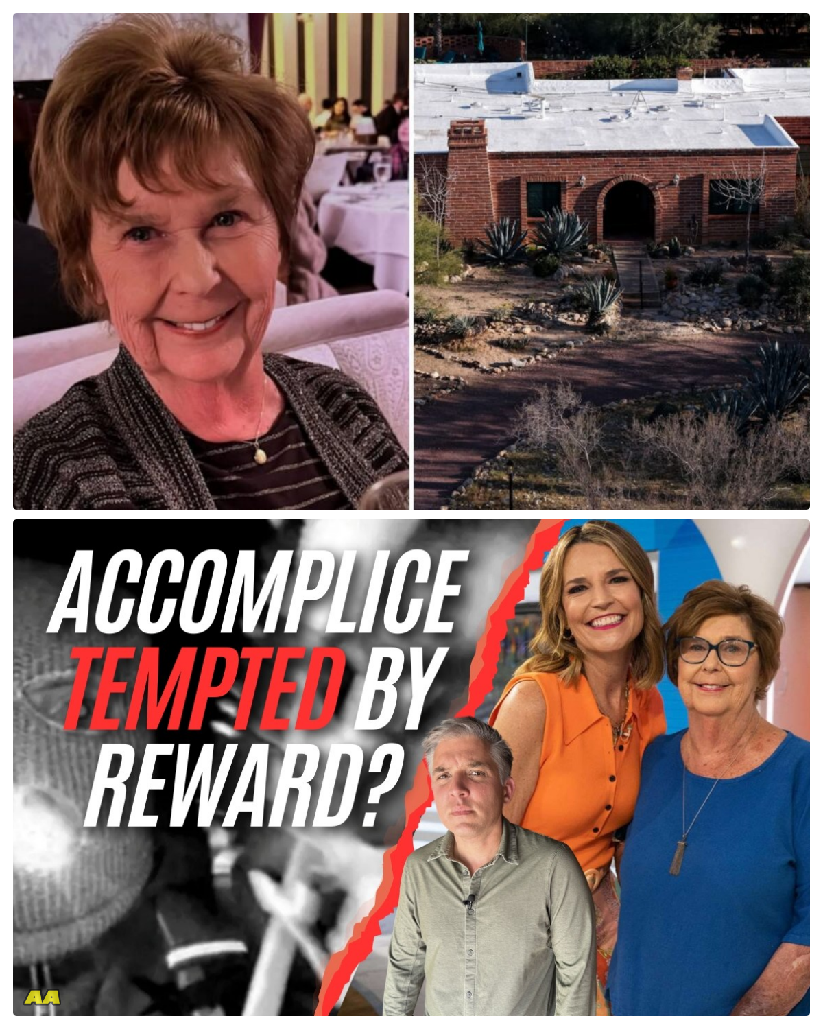 Will possible Nancy Guthrie accomplice be tempted by reward money? Day 29 on the scene