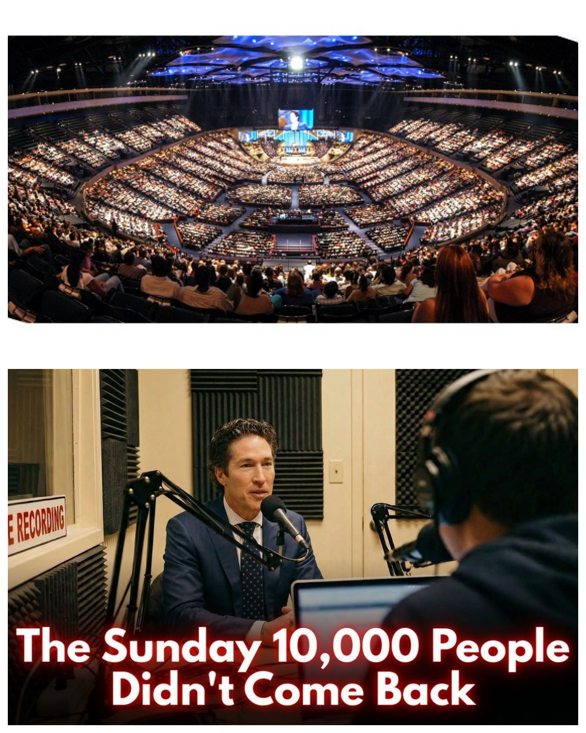 Joel Osteen’s Empty Seats — Why America’s Megachurches Are Finally Collapsing