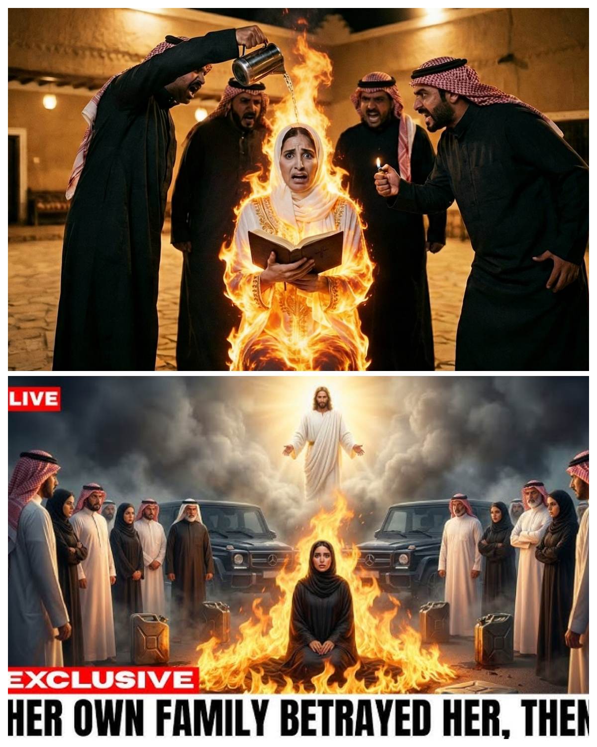 Saudi Princess Burned Alive For Reading Bible Then This Happened