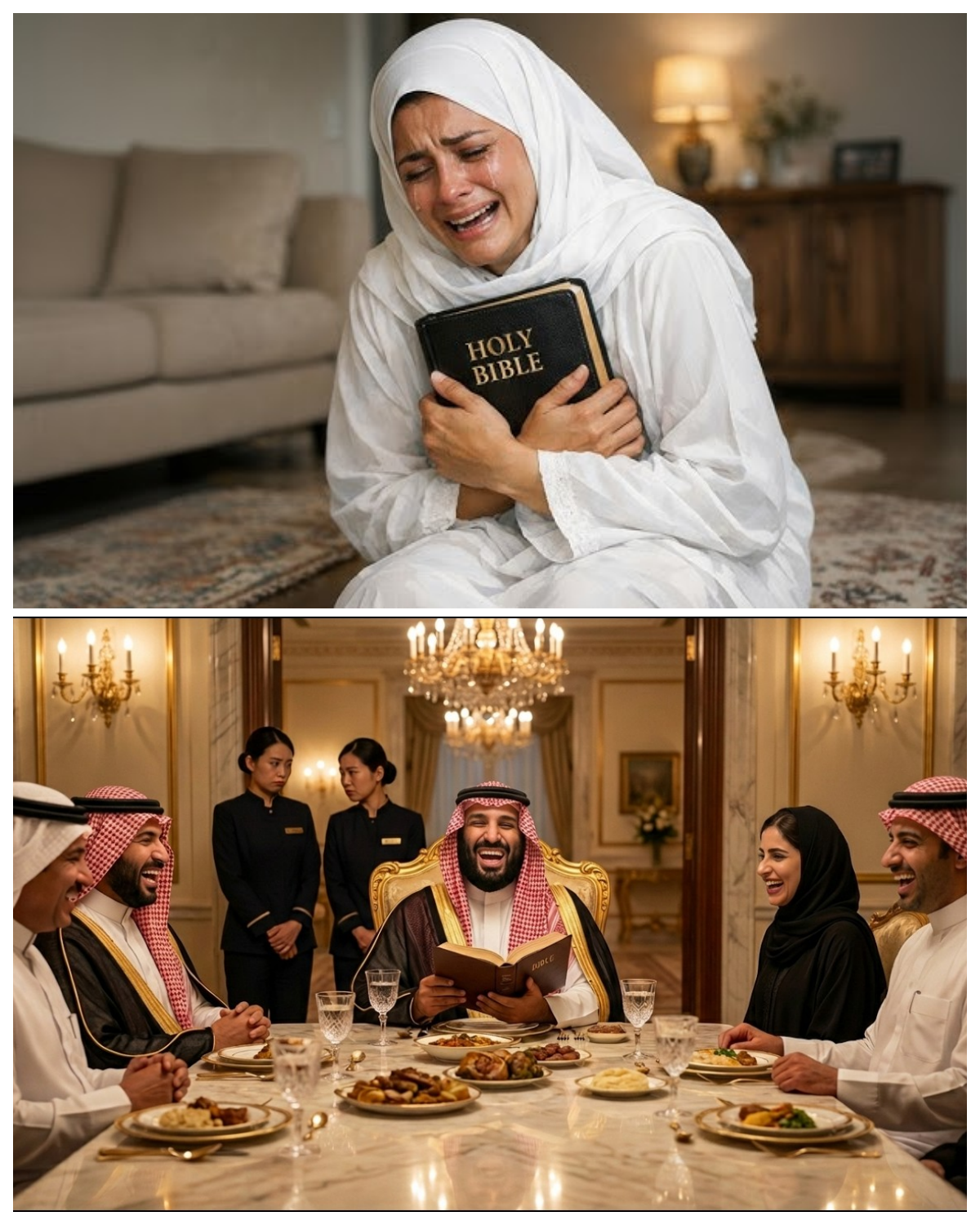 Saudi Royal Reads Bible To Family To Make Fun of Jesus Then This Happened