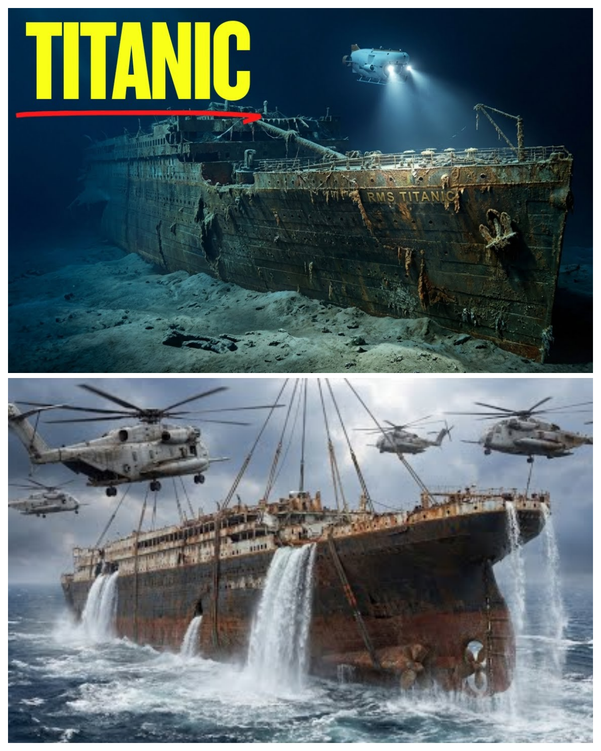 Salvaging & Restoring the Titanic After 113 Years Beneath the Ocean