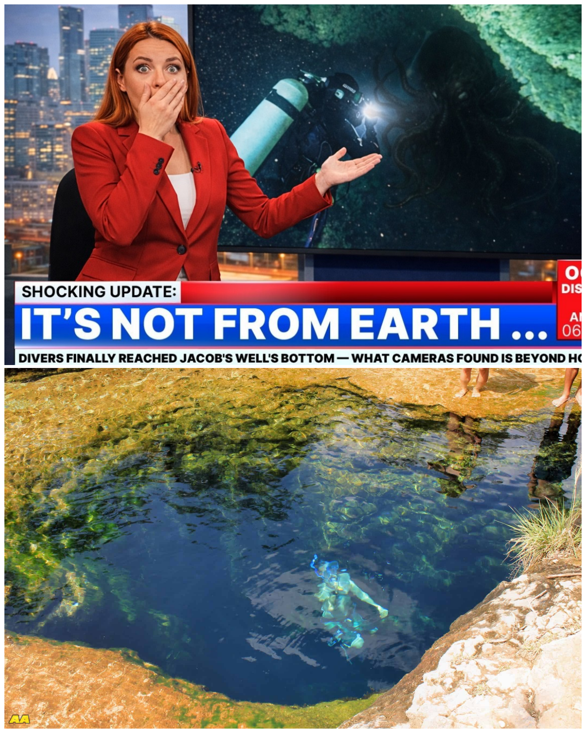 Divers Finally Reached Jacob’s Well’s Bottom — What Cameras Found Is Beyond Horrifying