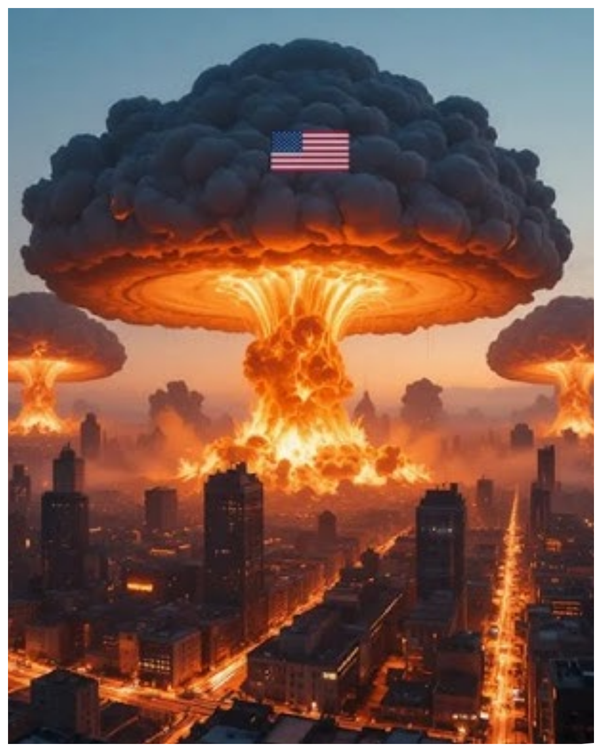 The world is shocked! US cities are turning into seas of fire. Watch what happens.