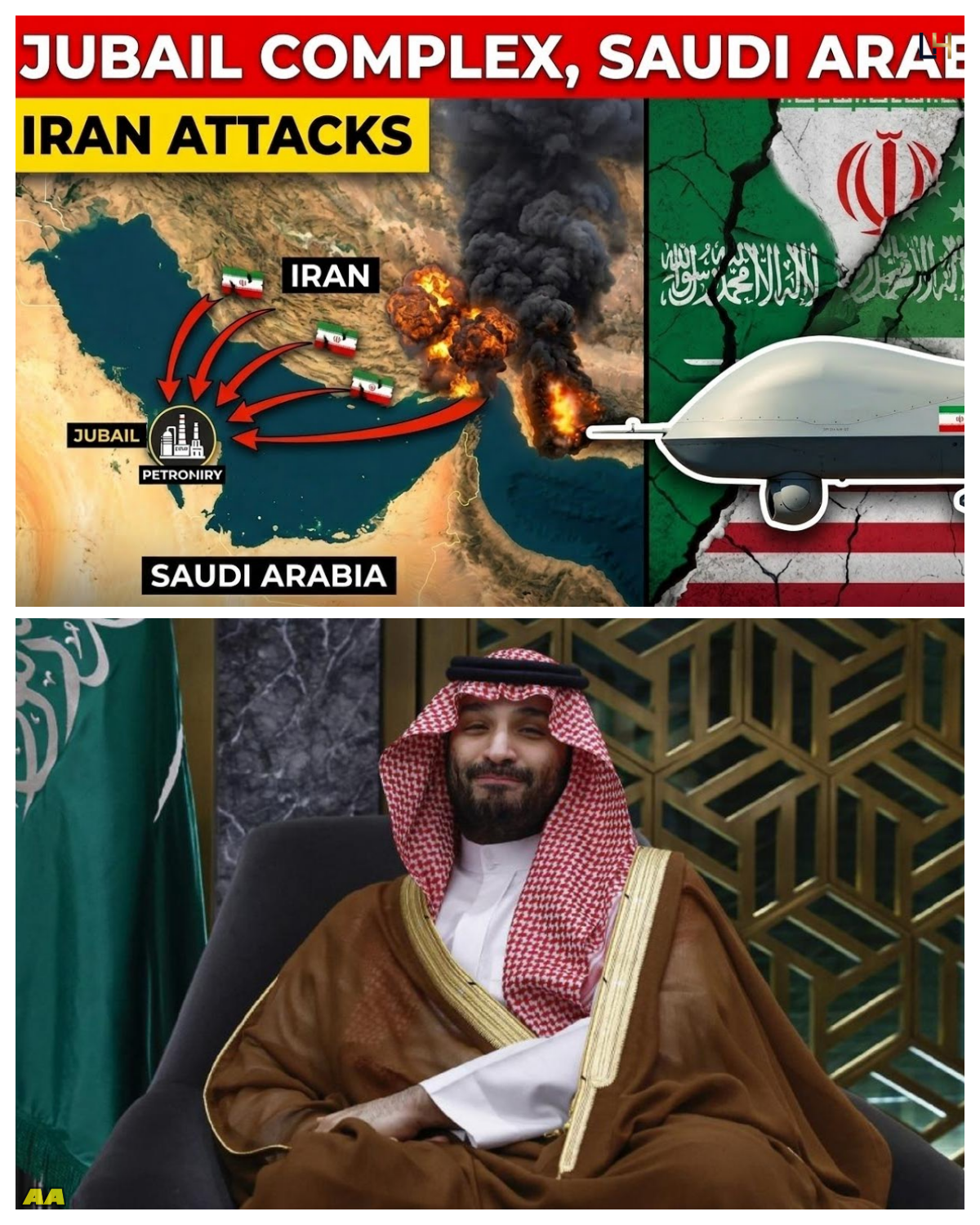 Iran Attacks Saudi Arabia’s Jubail Complex — $40 Billion in Petrochemicals and Oil in Flames