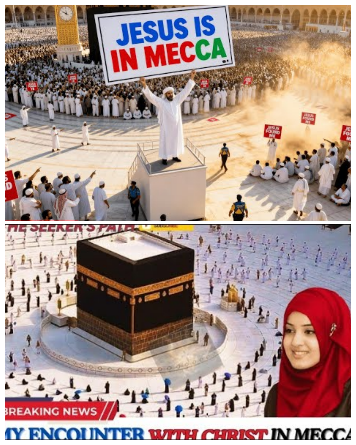 How Jesus Found Me Right There In Mecca.<p> The Holiest Place Of Islam.<p>