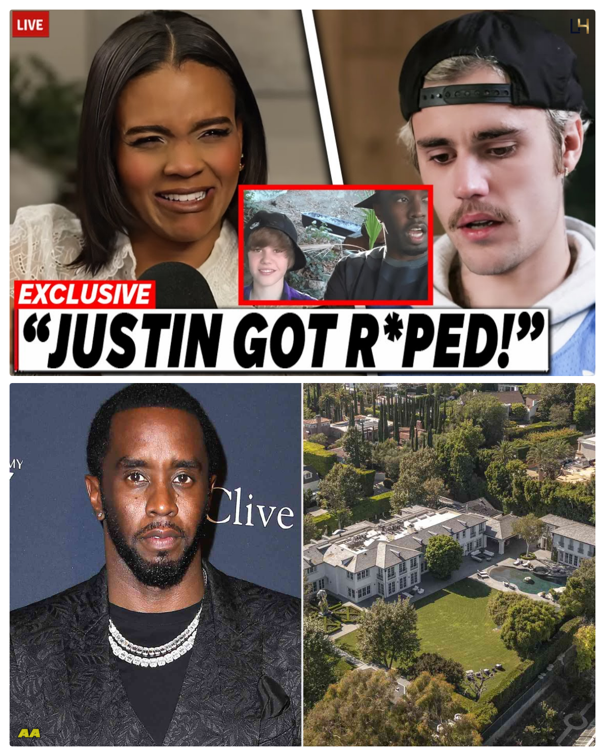 Candace Owens CRIES After Justin Bieber Confesses What Happened At Diddy’s House When He Was 15