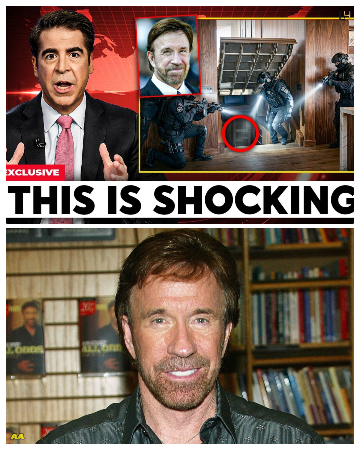 1 MINUTE AGO: What The FBI Found In Chuck Norris’s Mansion Left Everyone Speechless