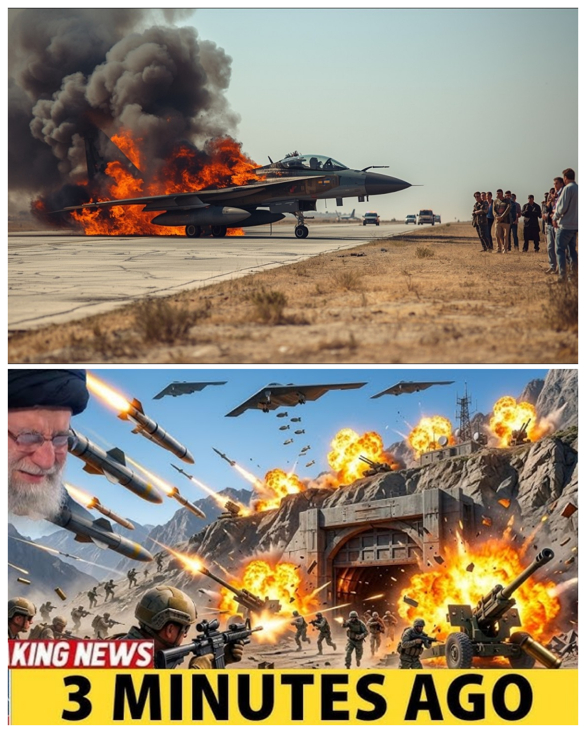 1 Minute Ago! An F-35 Crashed Near Isfahan. What Happened?