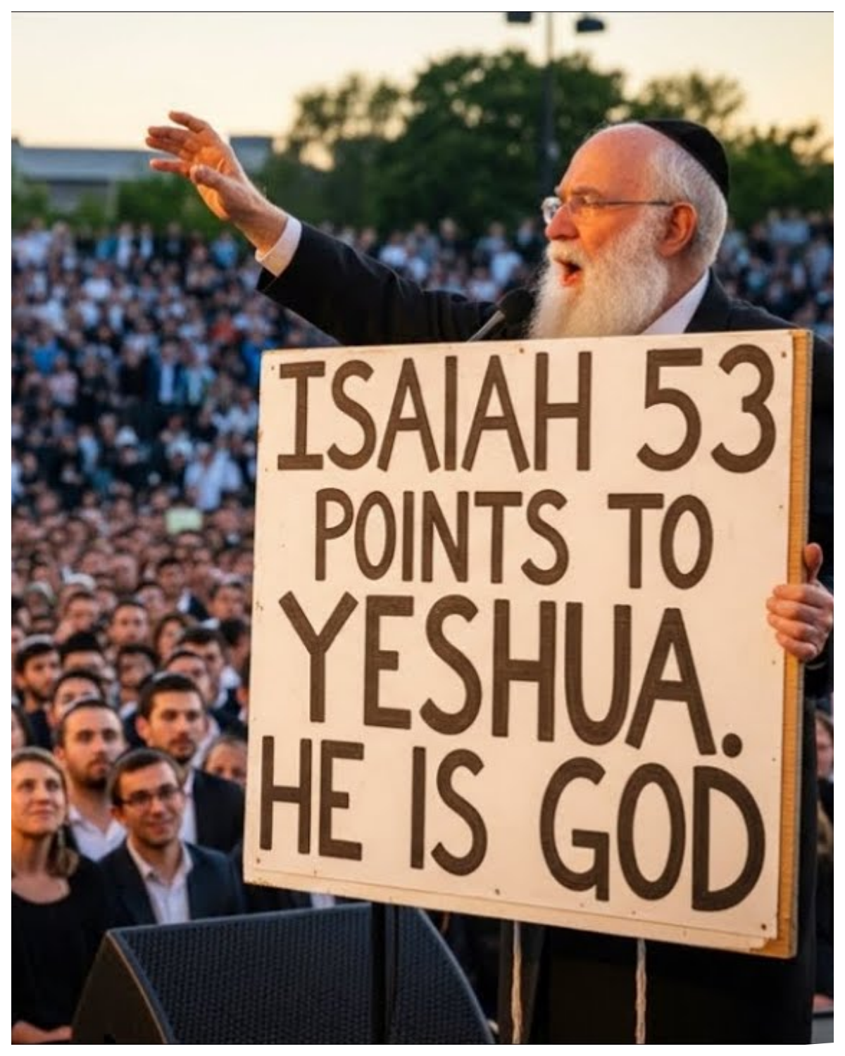 Panic in Jerusalem as Respected Jewish Scholar Declares Jesus Is God, Says Isaiah 53 Points to Him