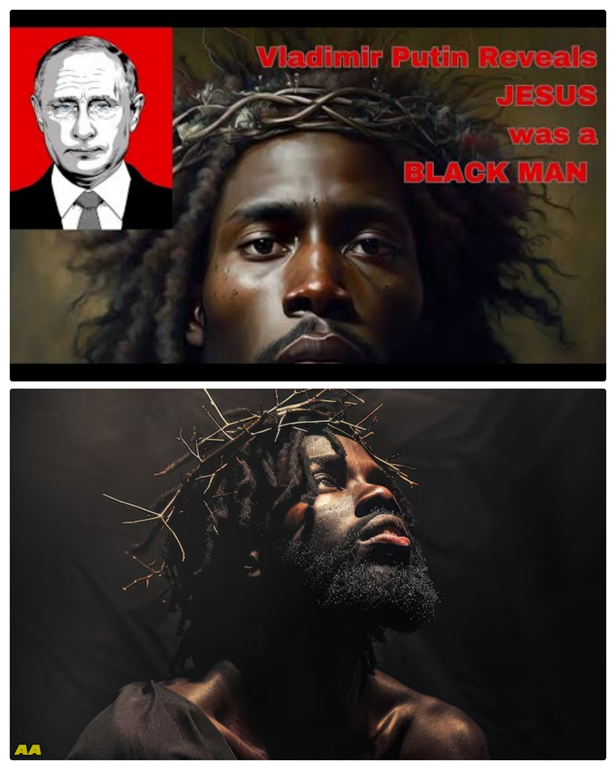 Vladimir Putin reveals Jesus was a BLACK MAN