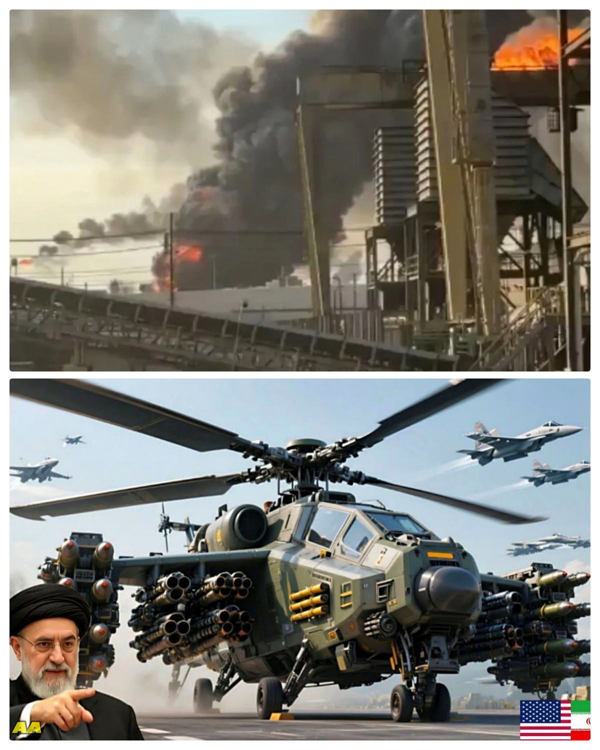 TODAY, MARCH 28! America’s largest oil refinery was destroyed by Iranian MiG-29 pilots.