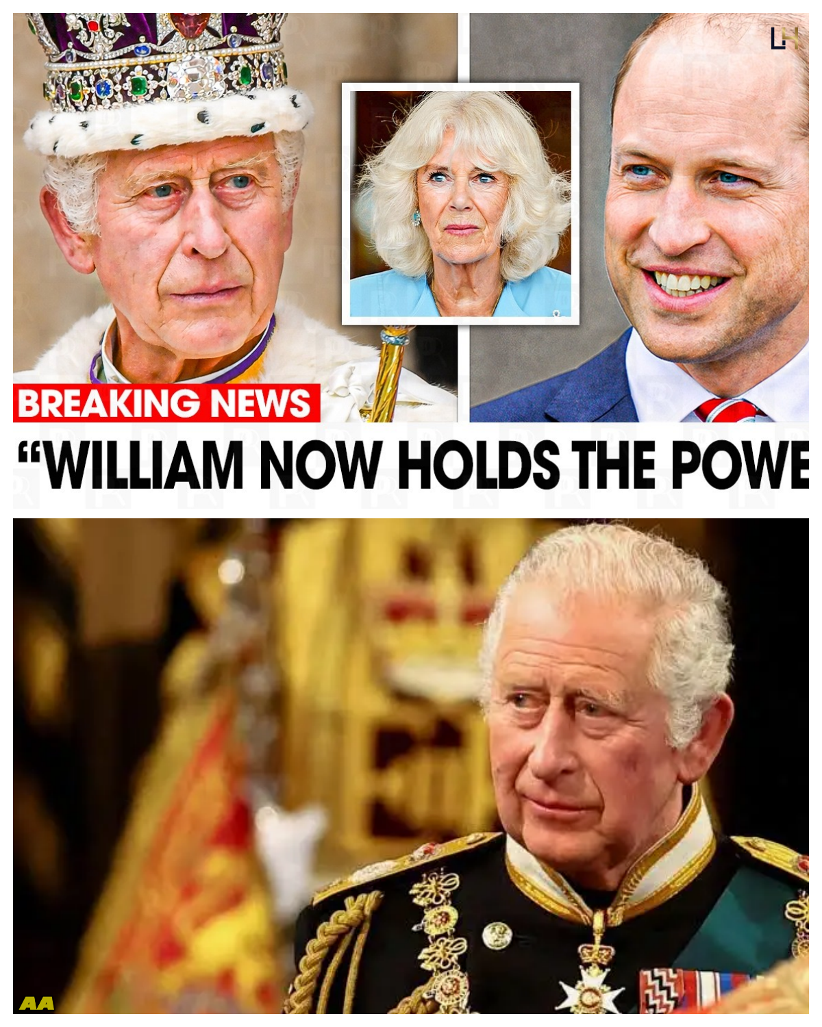 King Charles Grants FINAL POWER to William After Camilla Scandal Explodes