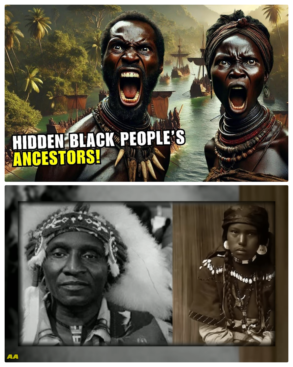 Study Reveals Black Americans Aren’t Descendants of Black Slaves But Hidden Native Original People!