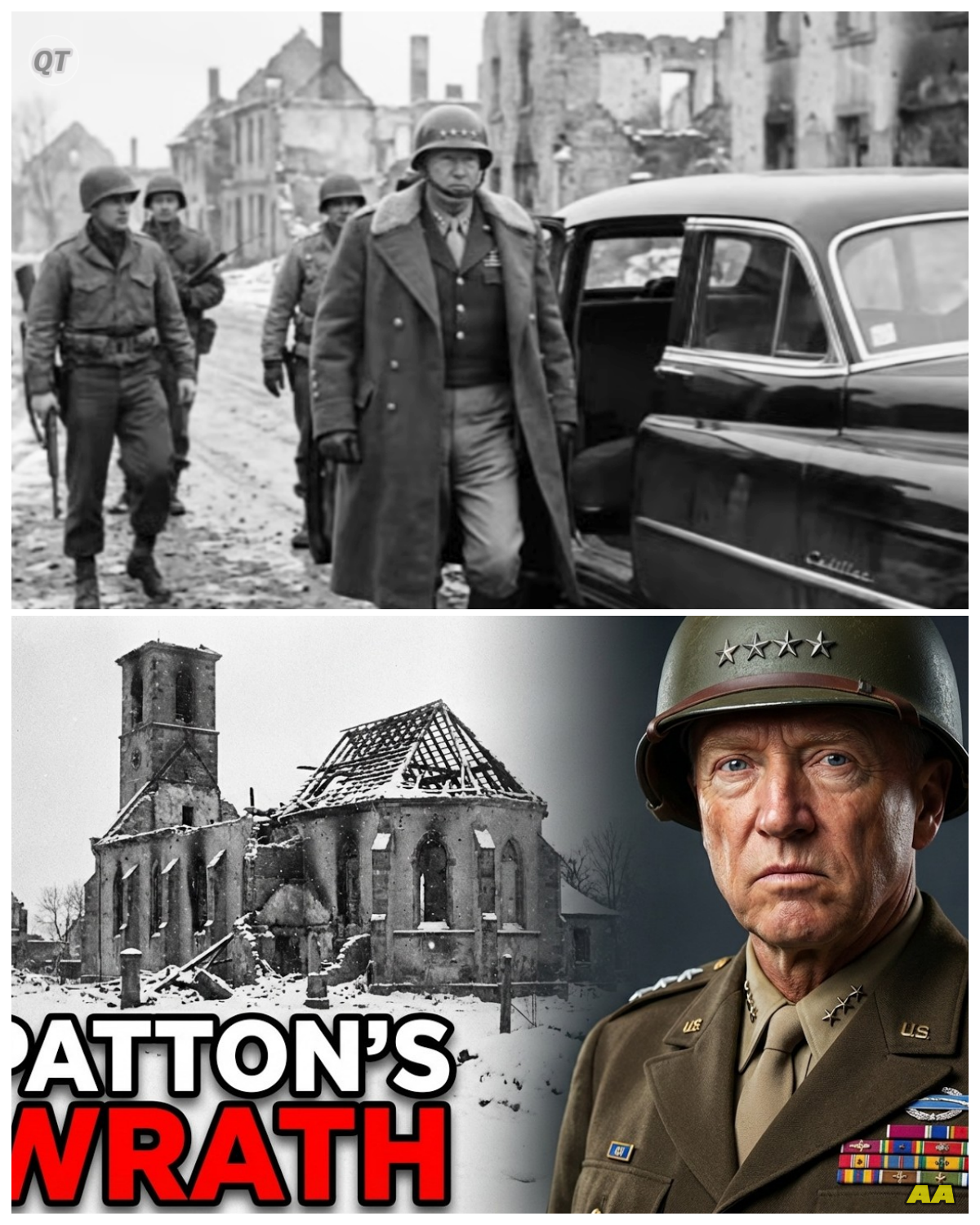 What Patton Said to the Nazi Commander Who Burned a Village Alive-ZZ
