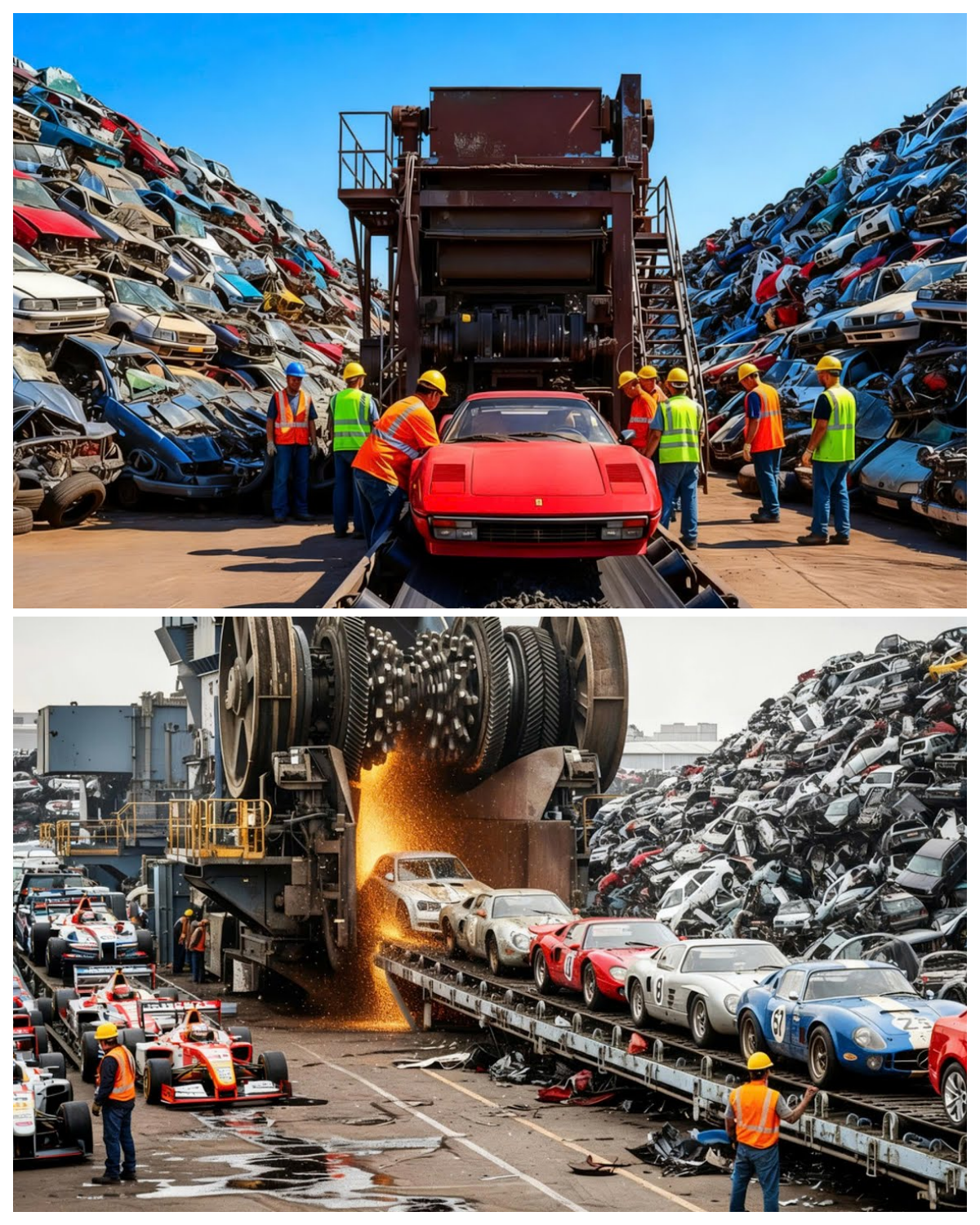 Inside a Modern Car Recycling Plant – The Amazing Way They Are Made